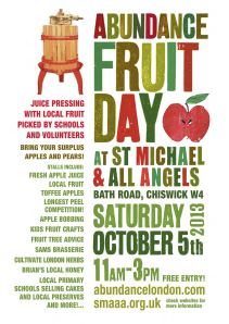 Abundance Fruit Day poster