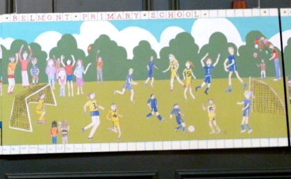 Mural - Belmont Primary School