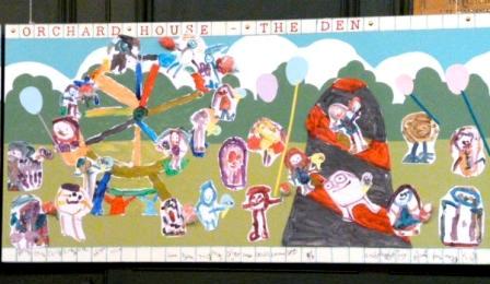 Mural - Orchard House - The Den