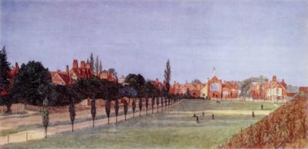 Painting of St Michael & All Angels 1881