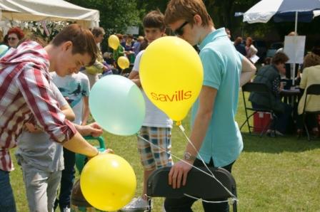 Savills balloons