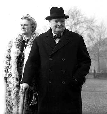 Clemmie & Winston Churchill