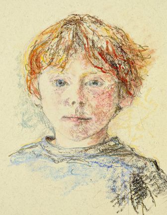 Portrait of Harry, 5, by Natasha Gomperts
