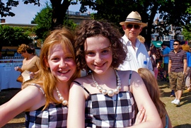 Maisie and Isabel - Pop Idol winners