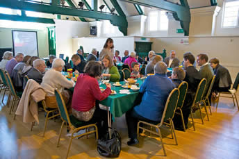 Lunch in the Parish Hall