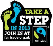 Fairtrade 'Take a Step' logo
