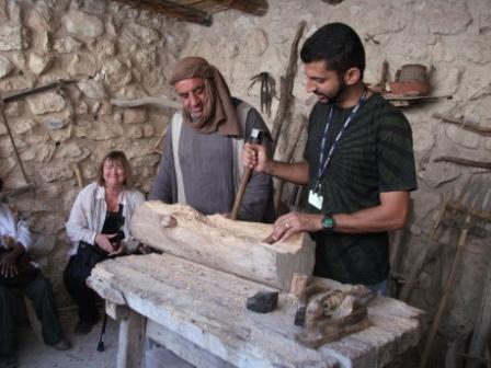 Nazareth crafts demonstration