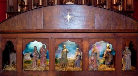 Christmas Crib at St Michael & All Angels, 2012